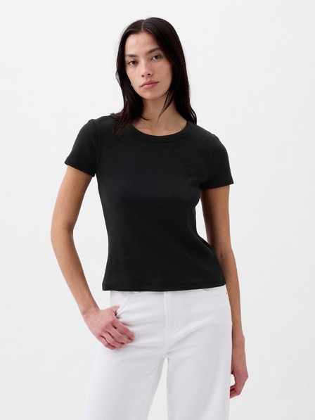 GAP Rebrované tričko s logom GAP