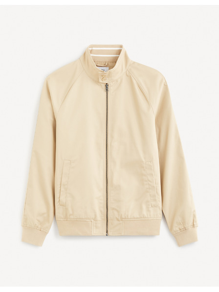 Celio Béžová pánska bombera Celio Gubavlna