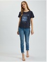 Orsay Tmavomodré dámske tričko ORSAY