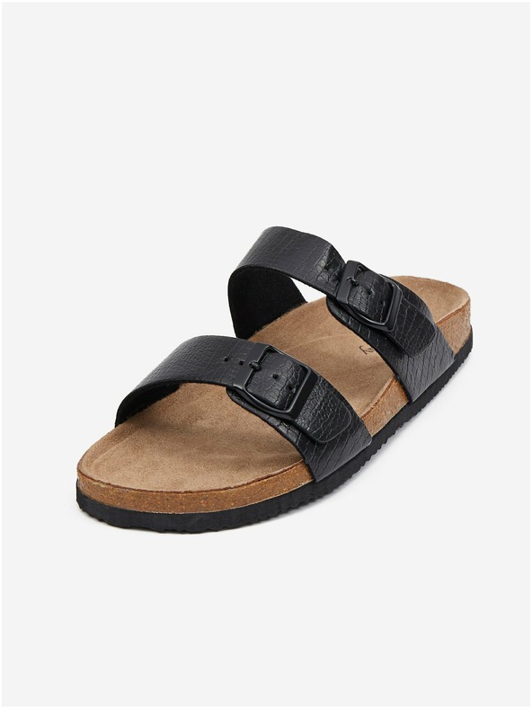 Orsay Čierne dámske šľapky ORSAY