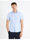 Celio Svetlomodrá pánska pruhovaná košeľa Celio Fasanuremc