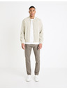 Celio Béžové pánske nohavice Celio Gofive