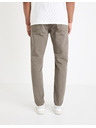 Celio Béžové pánske nohavice Celio Gofive