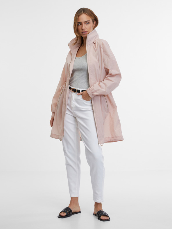 Orsay Svetlo růžová dámska parka ORSAY