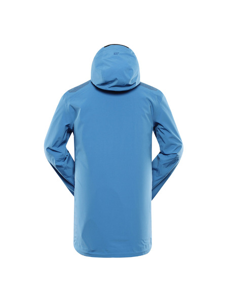ALPINE PRO Modrá pánska bunda s membránou PTX ALPINE PRO Gor