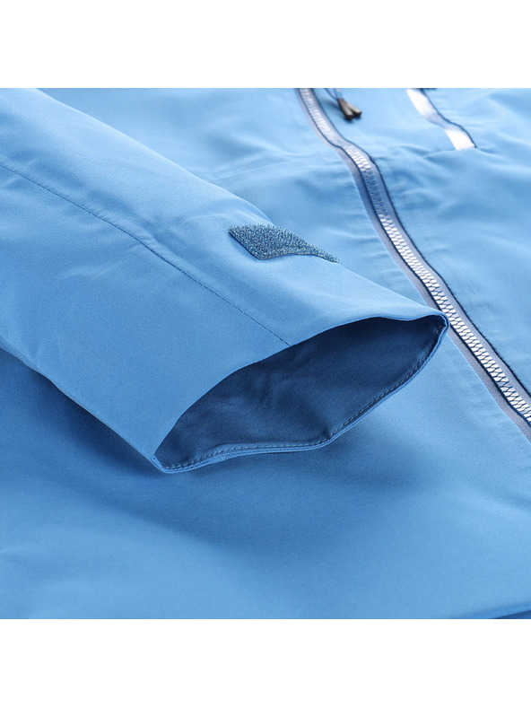 ALPINE PRO Modrá pánska bunda s membránou PTX ALPINE PRO Gor