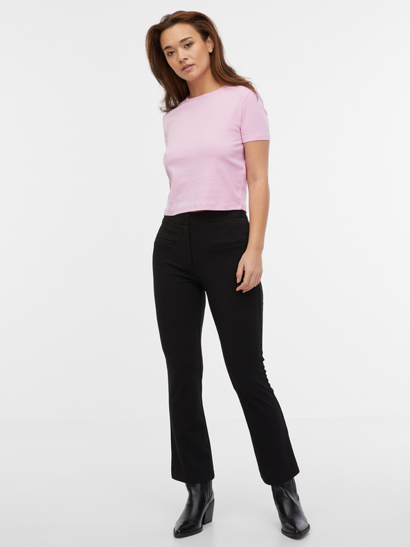 Orsay Ružové dámske krátke tričko ORSAY