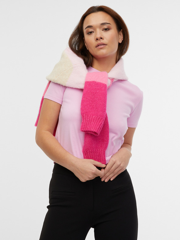 Orsay Ružové dámske krátke tričko ORSAY