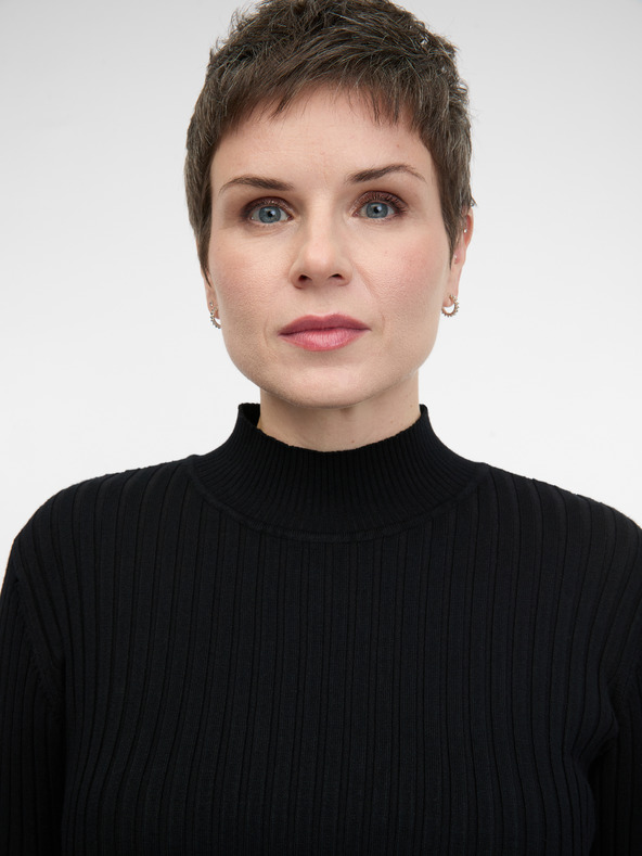 Orsay Čierny dámsky ľahký kardigán ORSAY