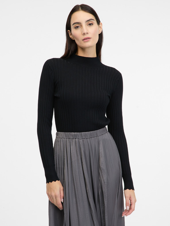 Orsay Čierny dámsky ľahký kardigán ORSAY