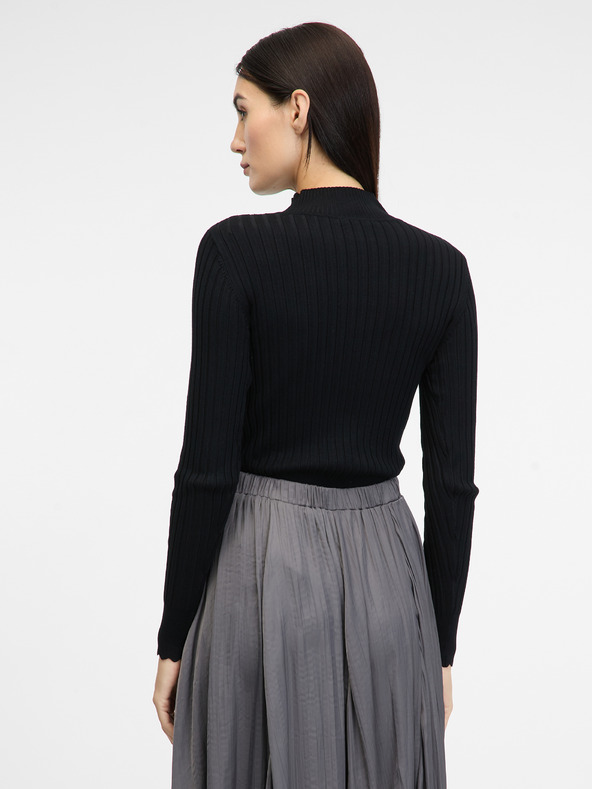 Orsay Čierny dámsky ľahký kardigán ORSAY