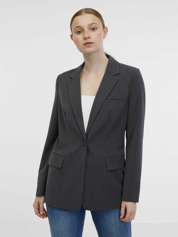 Orsay Tmavosivé dámske sako ORSAY