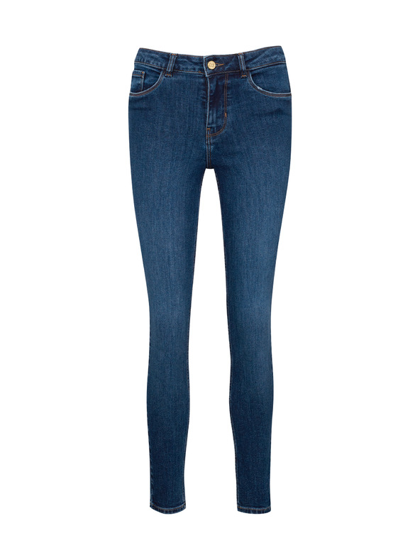 Orsay Tmavomodré dámske jeggins džínsy ORSAY