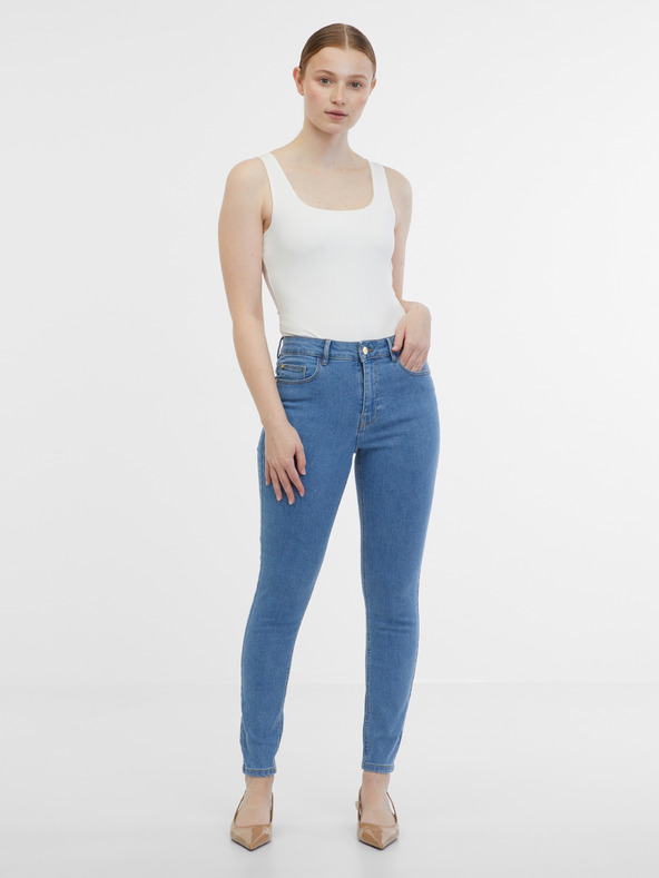 Orsay Svetlomodré dámske skinny fit džínsy ORSAY