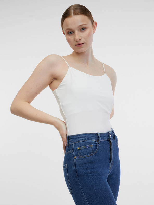 Orsay Modré dámske džínsy úzkeho strihu ORSAY