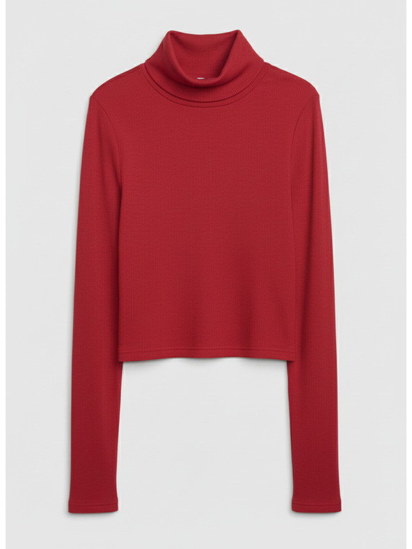 GAP Detský cropped rolák GAP