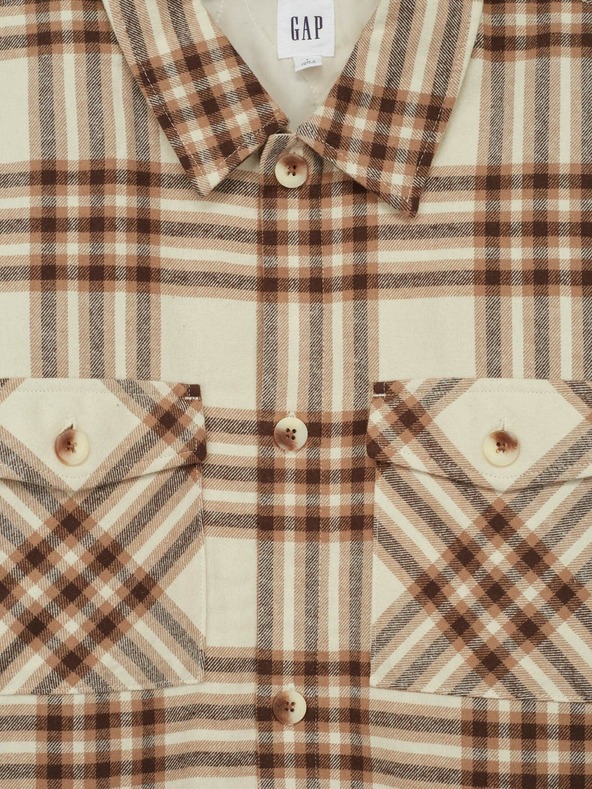 GAP Vrchná flanelová košeľa GAP