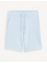 Celio Svetlomodré pánske teplákové šortky Celio Toshort