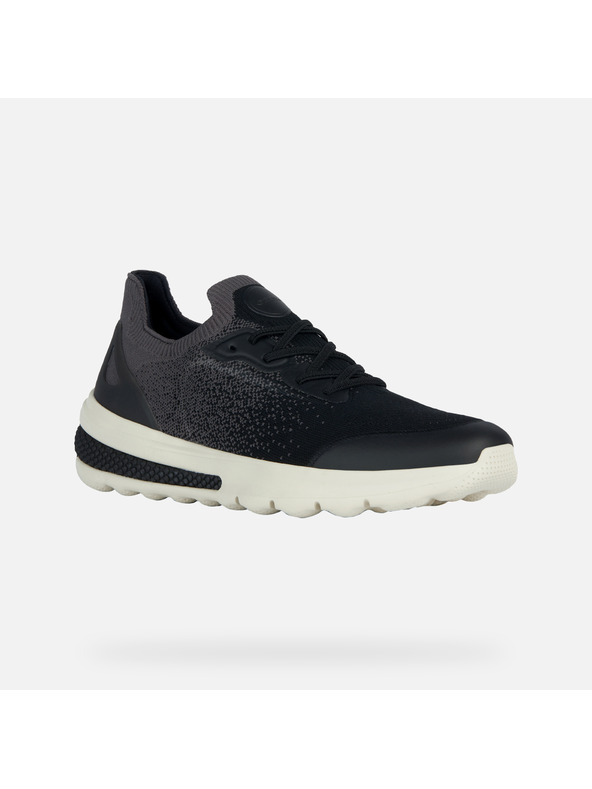 Geox Čierne pánske tenisky Geox Spherica Actif