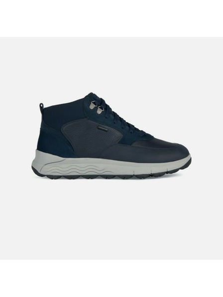 Geox Tmavomodré pánske členkové topánky Geox Spherica 4x4 B Abx