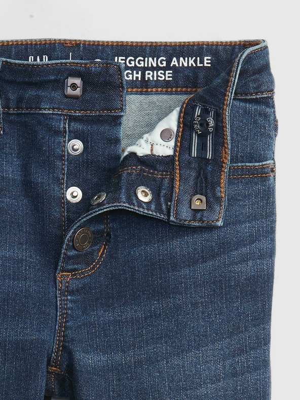 GAP Detské džínsy jeggings high rise GAP