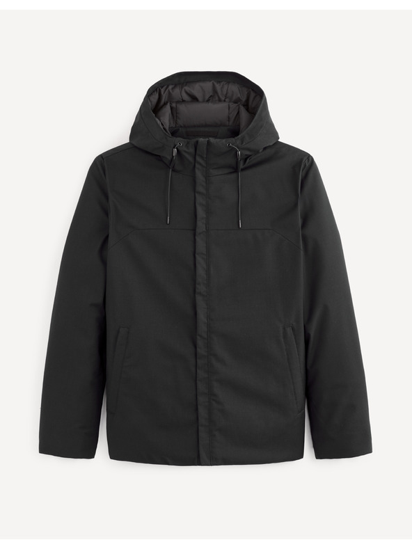 Celio Čierna pánska bunda Celio Vuhero