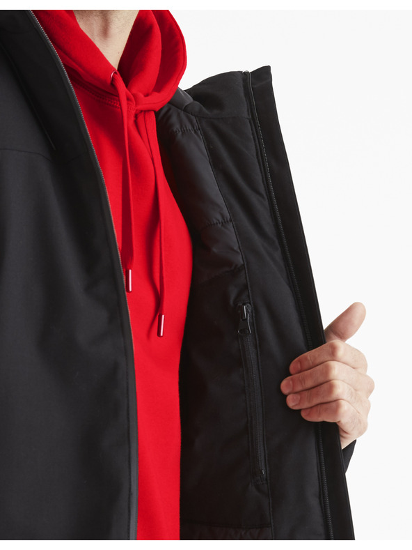 Celio Čierna pánska bunda Celio Vuhero