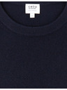 Celio Tmavomodrý pánsky kašmírový sveter Celio Jecloud
