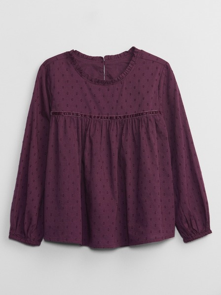 GAP Detská naberaná blúzka GAP