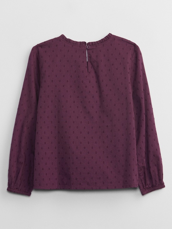 GAP Detská naberaná blúzka GAP