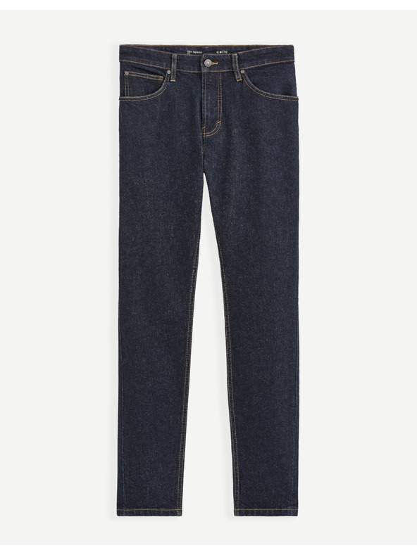 Celio Tmavomodré pánske slim fit džínsy Celio Bonew25t