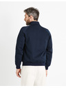 Celio Tmavomodrá pánska bunda na zips Celio Ducotone