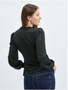 Orsay Čierna dámska zavinovací blúzka ORSAY