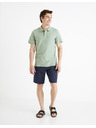 Celio Svetlošedé pánske základné polo tričko Celio Feflame