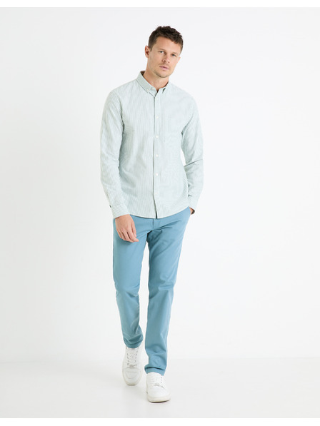 Celio Svetlomodré pánske chino nohavice Celio Tocharles