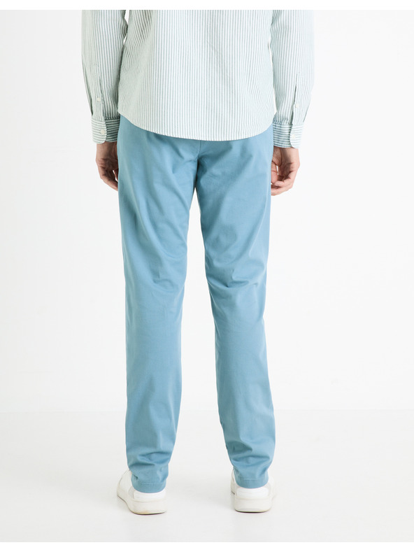 Celio Svetlomodré pánske chino nohavice Celio Tocharles