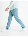 Celio Svetlomodré pánske chino nohavice Celio Tocharles