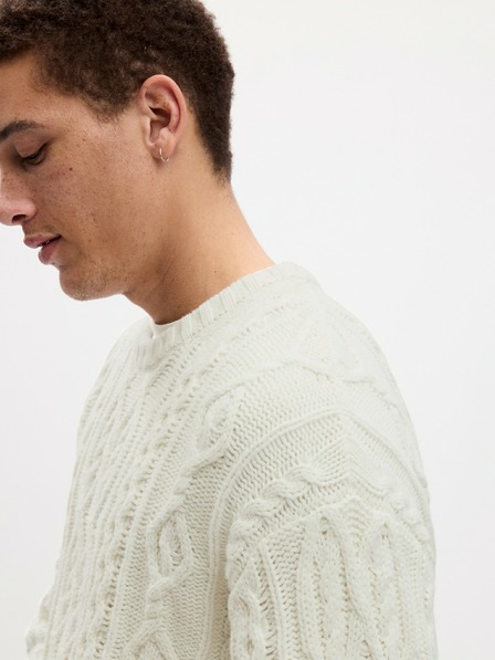 GAP Pletený sveter s prímesou vlny GAP