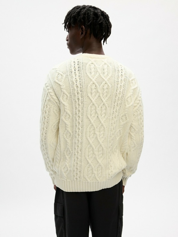 GAP Pletený sveter s prímesou vlny GAP