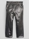 GAP Baby metalické džínsy mom GAP