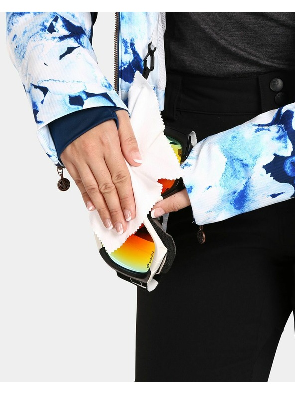 Kilpi Tmavomodrá dámska lyžiarska vyhrievaná bunda Kilpi Lena-W