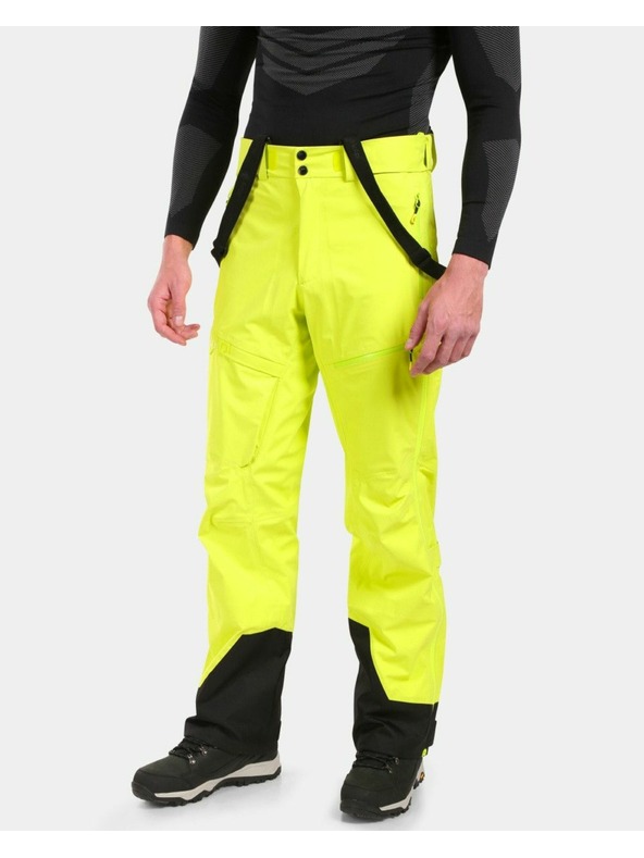 Kilpi Svetlozelené pánske lyžiarske nohavice Kilpi Lazzaro