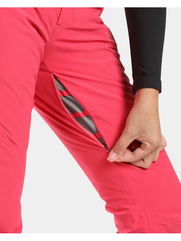 Kilpi Ružové dámske lyžiarske nohavice Kilpi RAVEL-W
