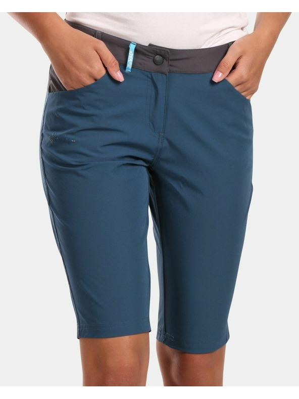 Kilpi Tmavomodré dámske športové šortky Kilpi Sylane-W