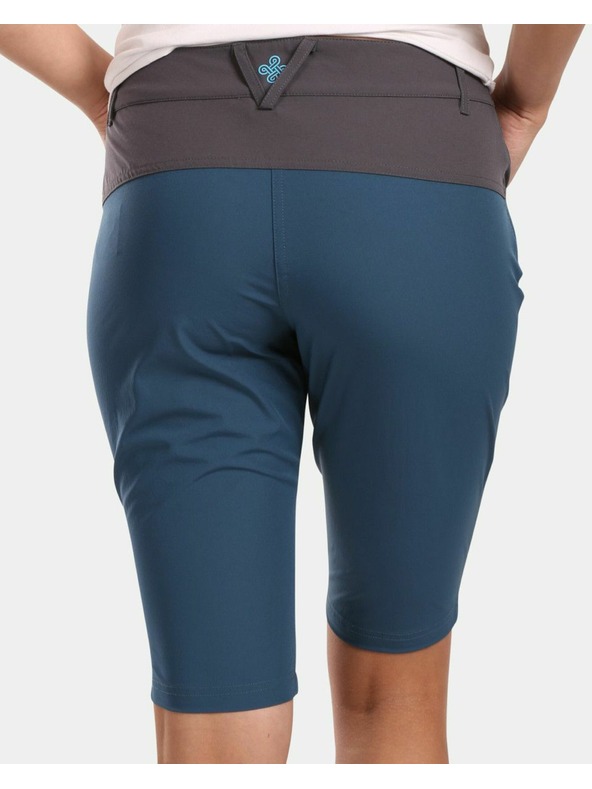 Kilpi Tmavomodré dámske športové šortky Kilpi Sylane-W