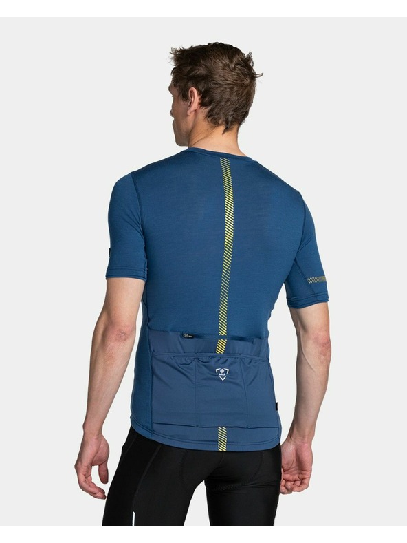 Kilpi Tmavomodré pánske športové tričko s potlačou Kilpi PETRANA