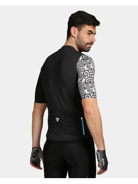 Kilpi Čierne pánske športové tričko na zips Kilpi PICARD