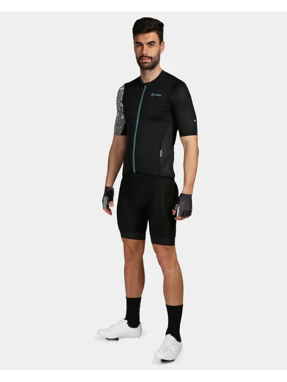 Kilpi Čierne pánske športové tričko na zips Kilpi PICARD