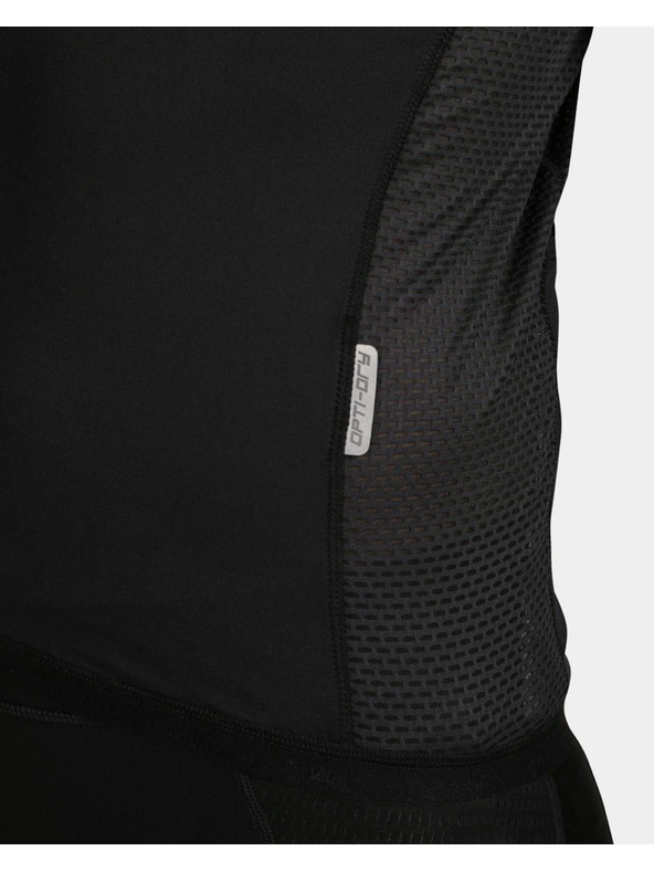 Kilpi Čierne pánske športové tričko na zips Kilpi PICARD