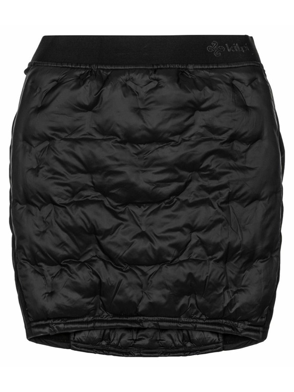 Kilpi Čierna dámska zimná prešívaná sukňa Kilpi LIAN